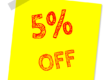 5% Sale